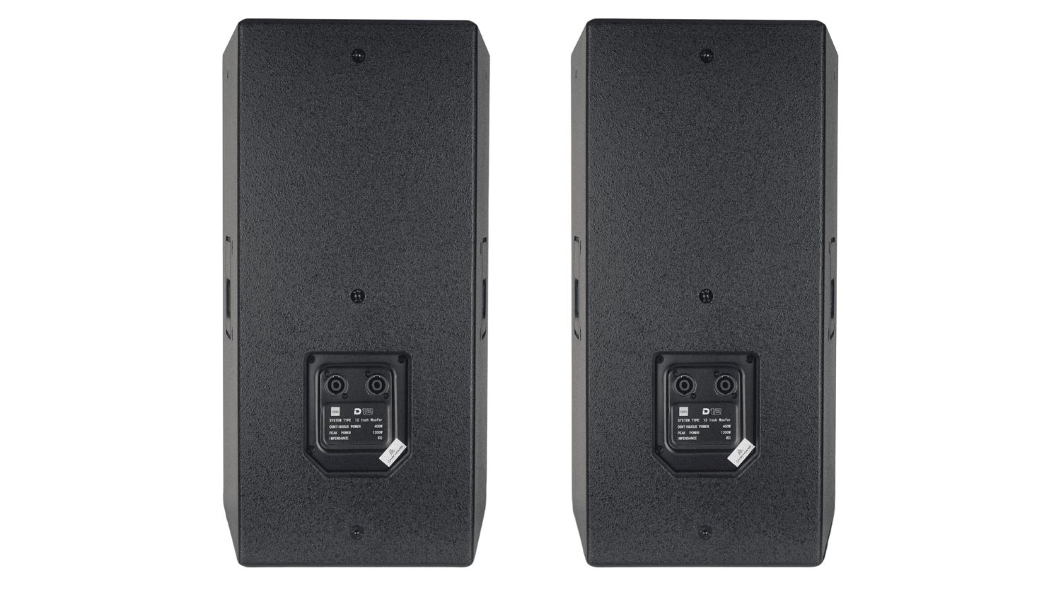 Mặt sau của Loa Karaoke CAVS D12