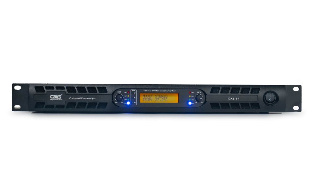 Mặt trước của Cục đẩy công suất CAVS DX2.14