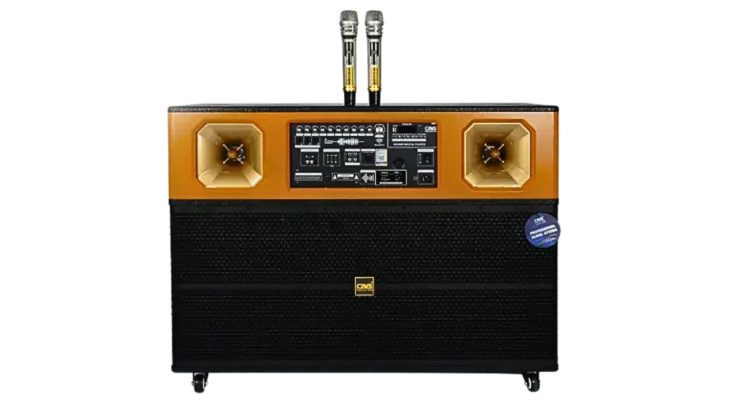 Mặt trước của Loa kéo CAVS PA215 2 Bass 40