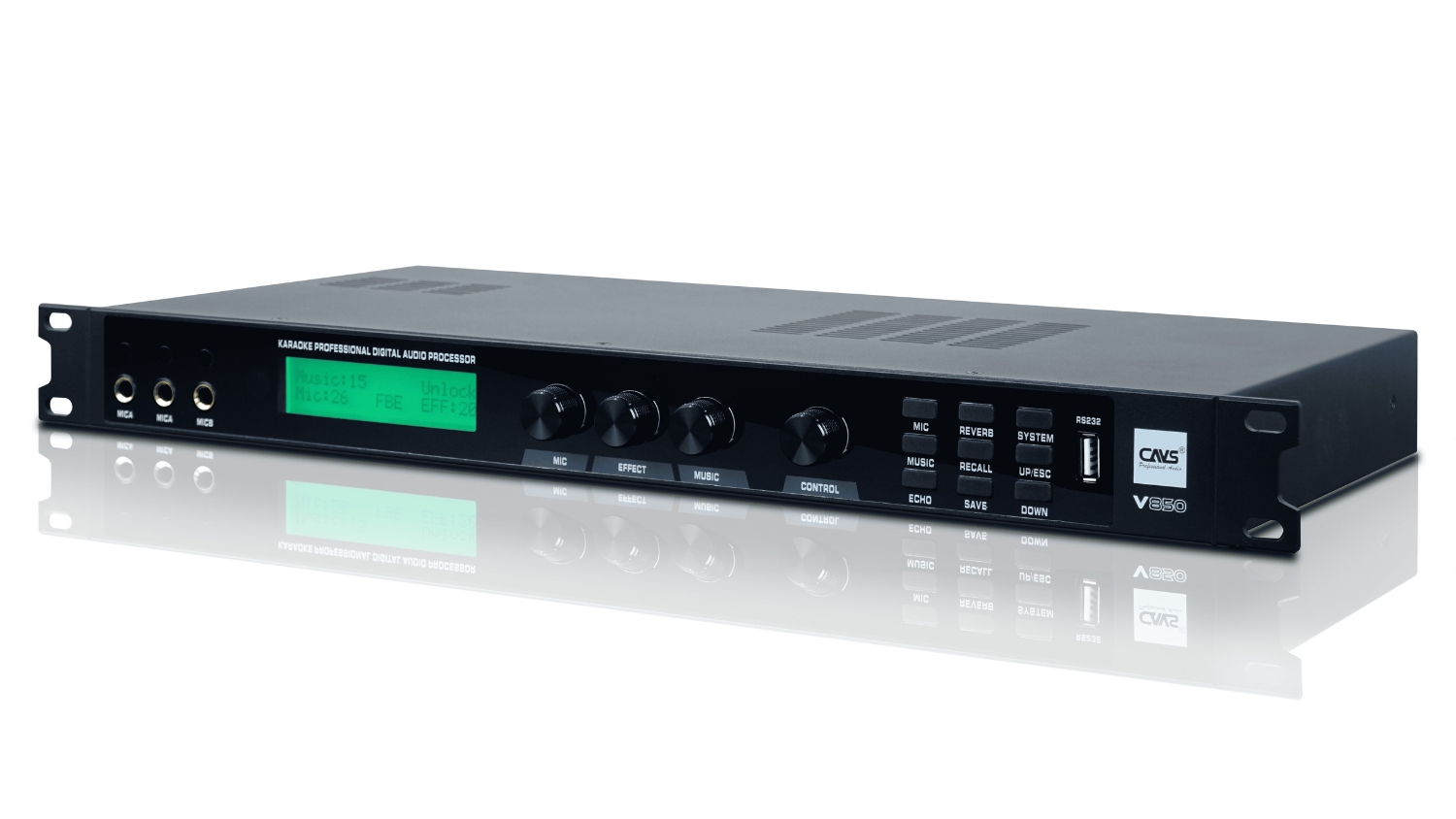 Mặt bên phải của Vang số CAVS V850