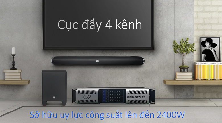 Cục đẩy CAF King 48 Pro | Cục đẩy 4 kênh