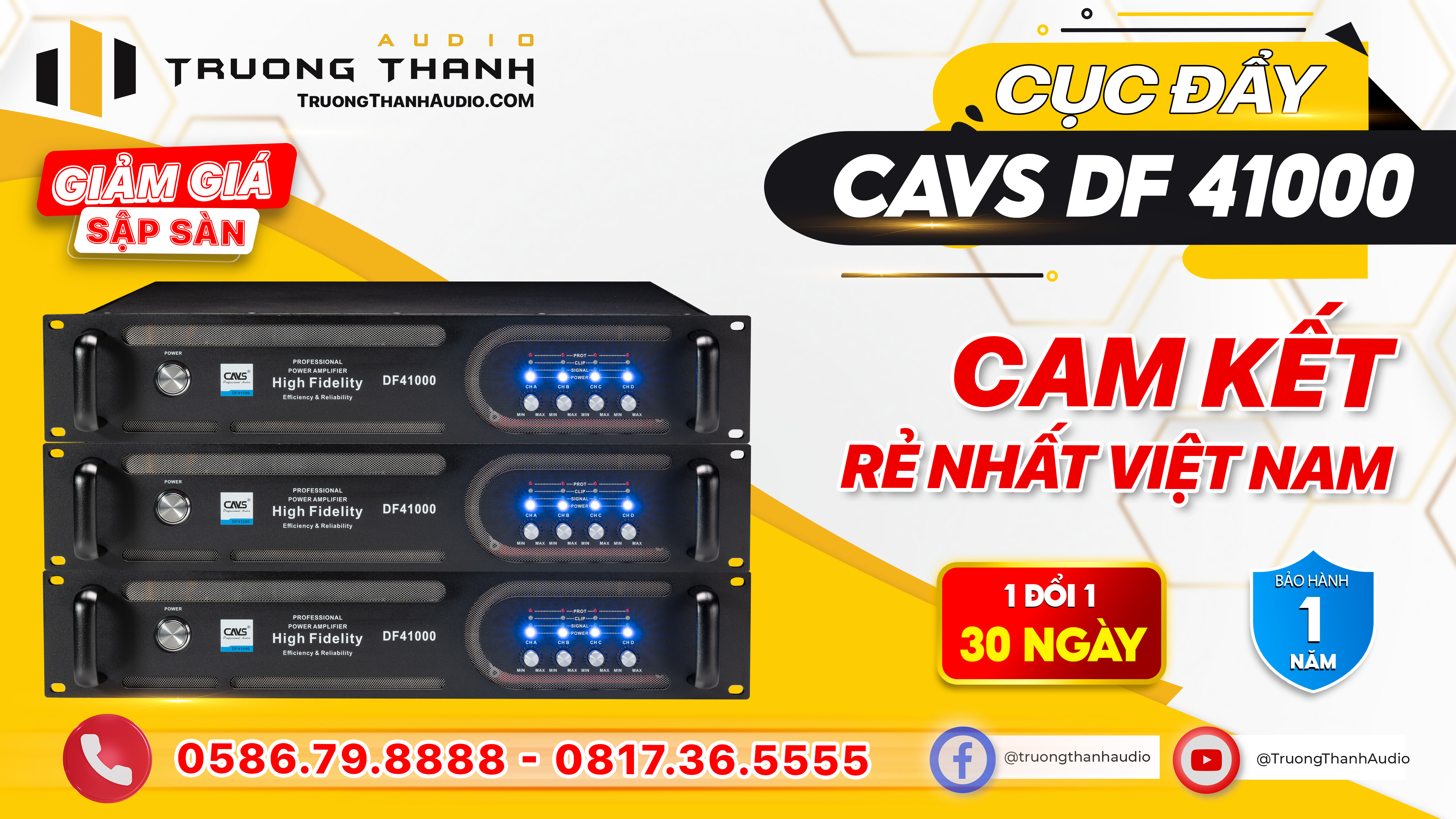 Ảnh nổi bật của sản phẩm Cục đẩy công suất CAVS DF41000 2
