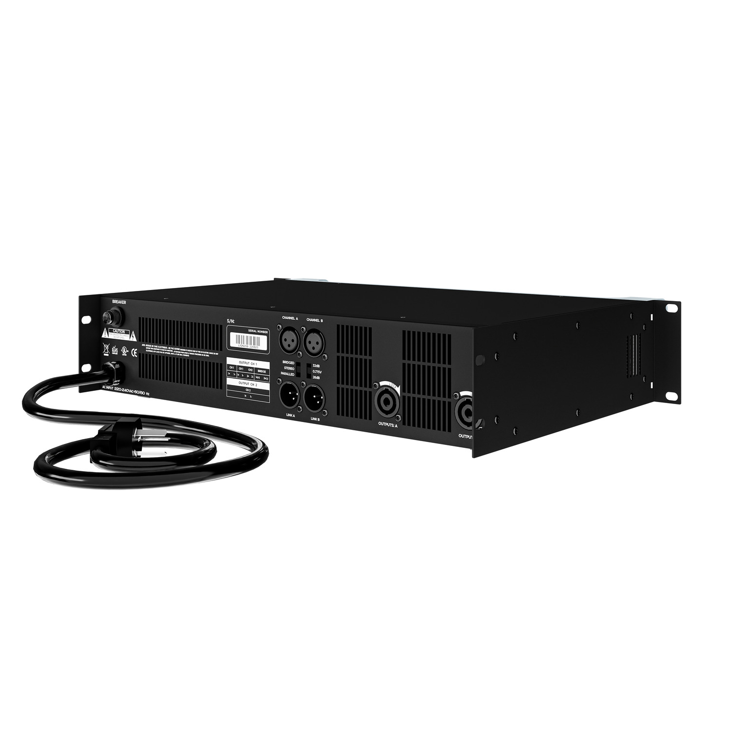 Ảnh sản phẩm Cục đẩy công suất 2 kênh DT Lion206 6
