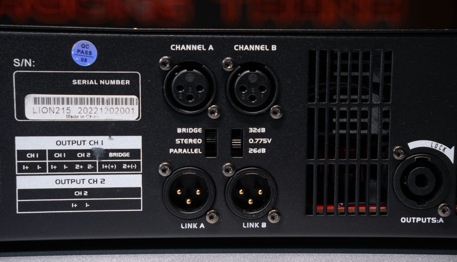 Ảnh sản phẩm Cục đẩy công suất 2 kênh DT Lion215 27