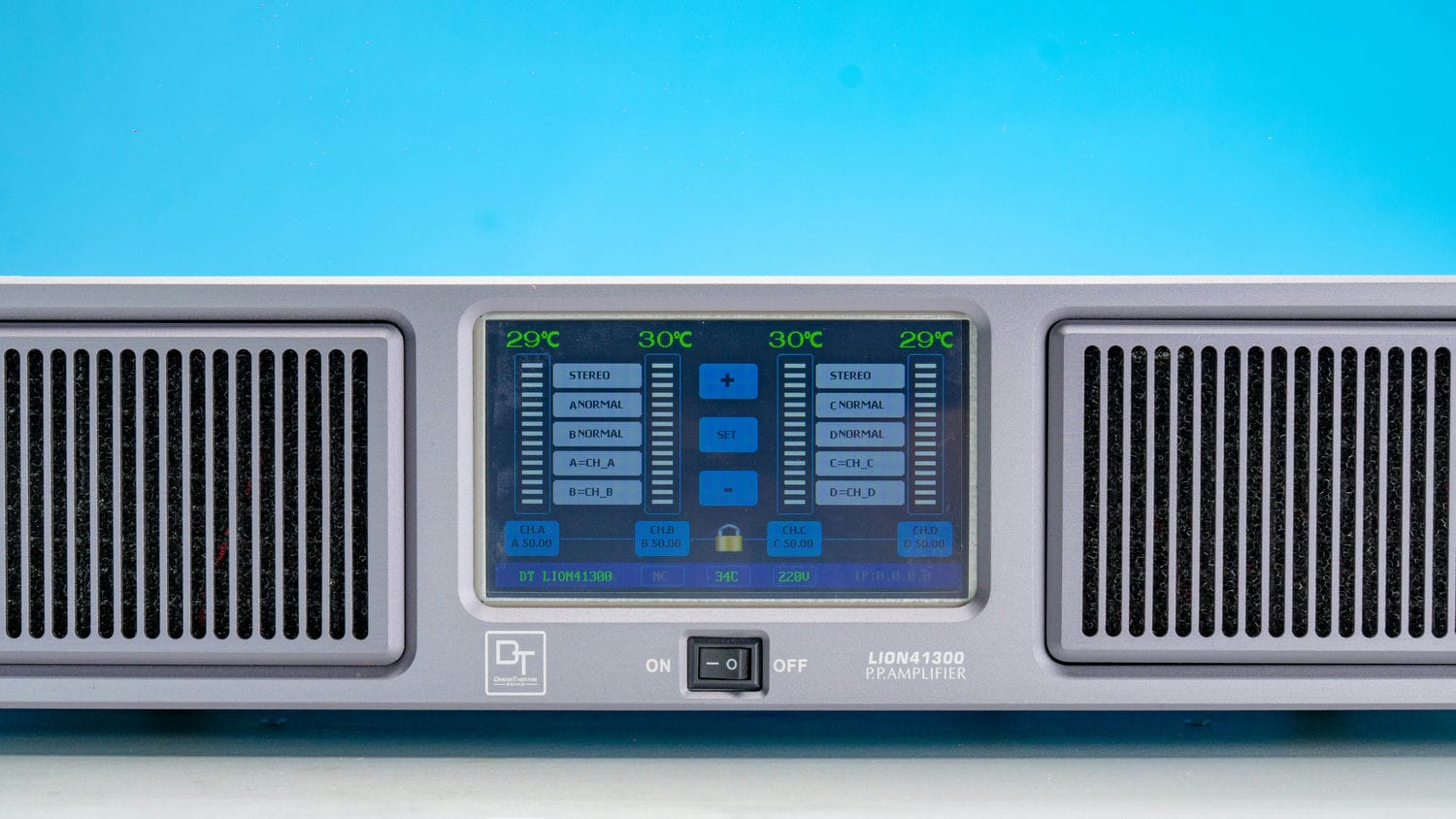 Ảnh sản phẩm Cục đẩy công suất 4 kênh DT Lion41300 17