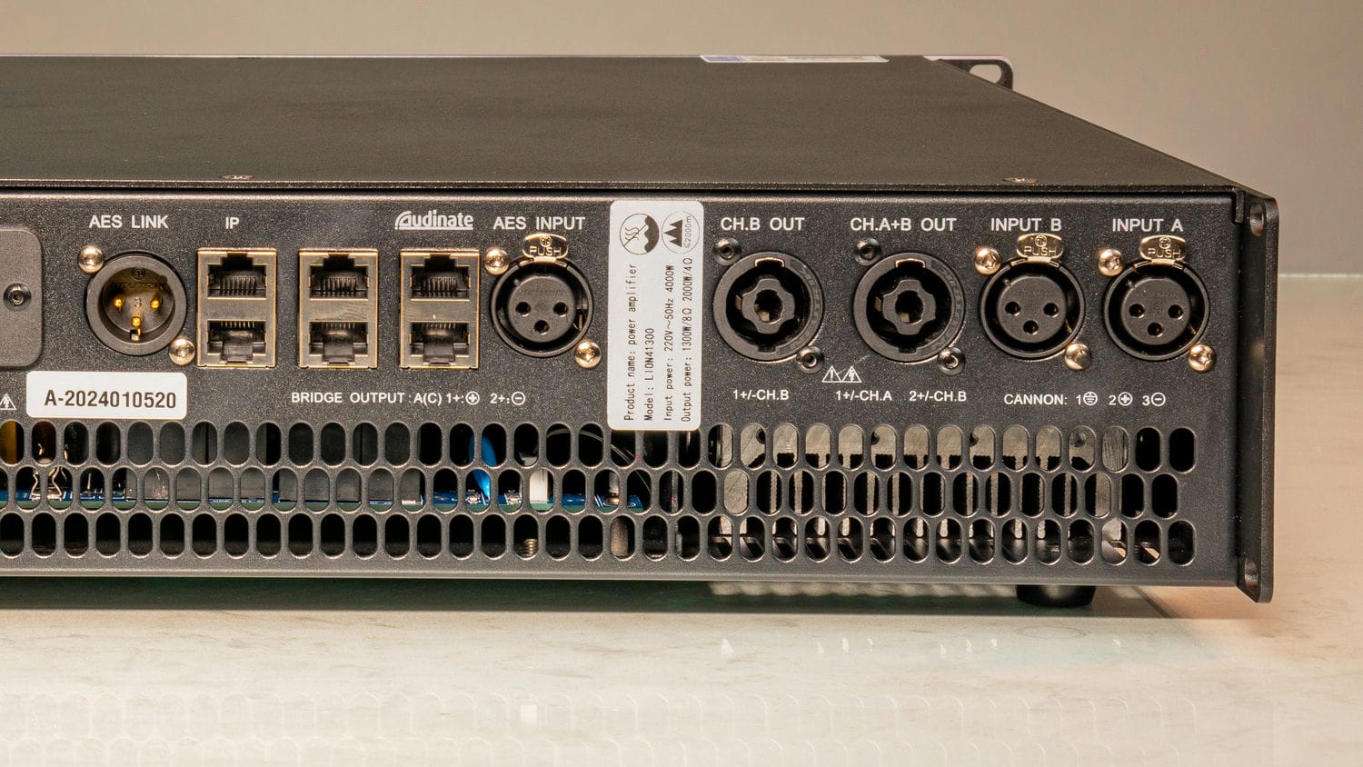 Ảnh sản phẩm Cục đẩy công suất 4 kênh DT Lion41300 28