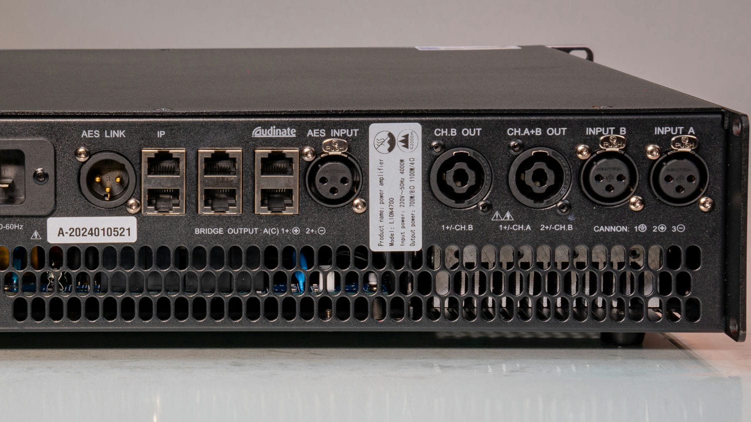 Ảnh sản phẩm Cục đẩy công suất 4 kênh DT Lion4700 13