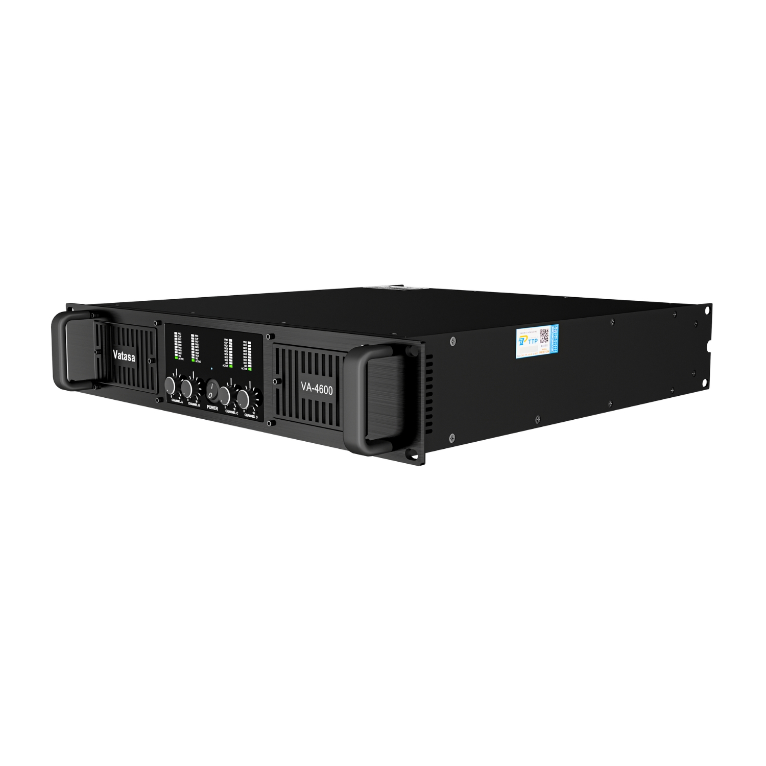 Ảnh sản phẩm Cục Đẩy Công Suất 4 Kênh Vatasa Va-4600 10
