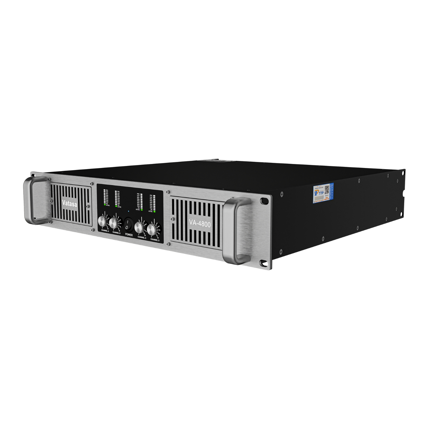 Ảnh sản phẩm Cục Đẩy Công Suất 4 Kênh Vatasa Va-4800 12