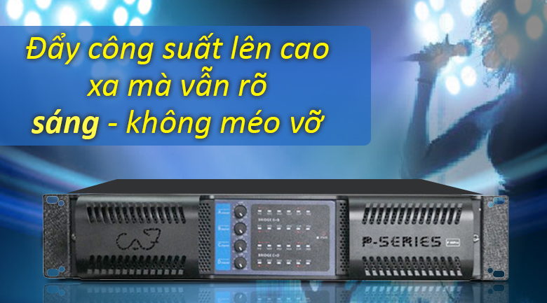 Cục đẩy CAF P48 Pro | Cục đẩy công suất rõ sáng