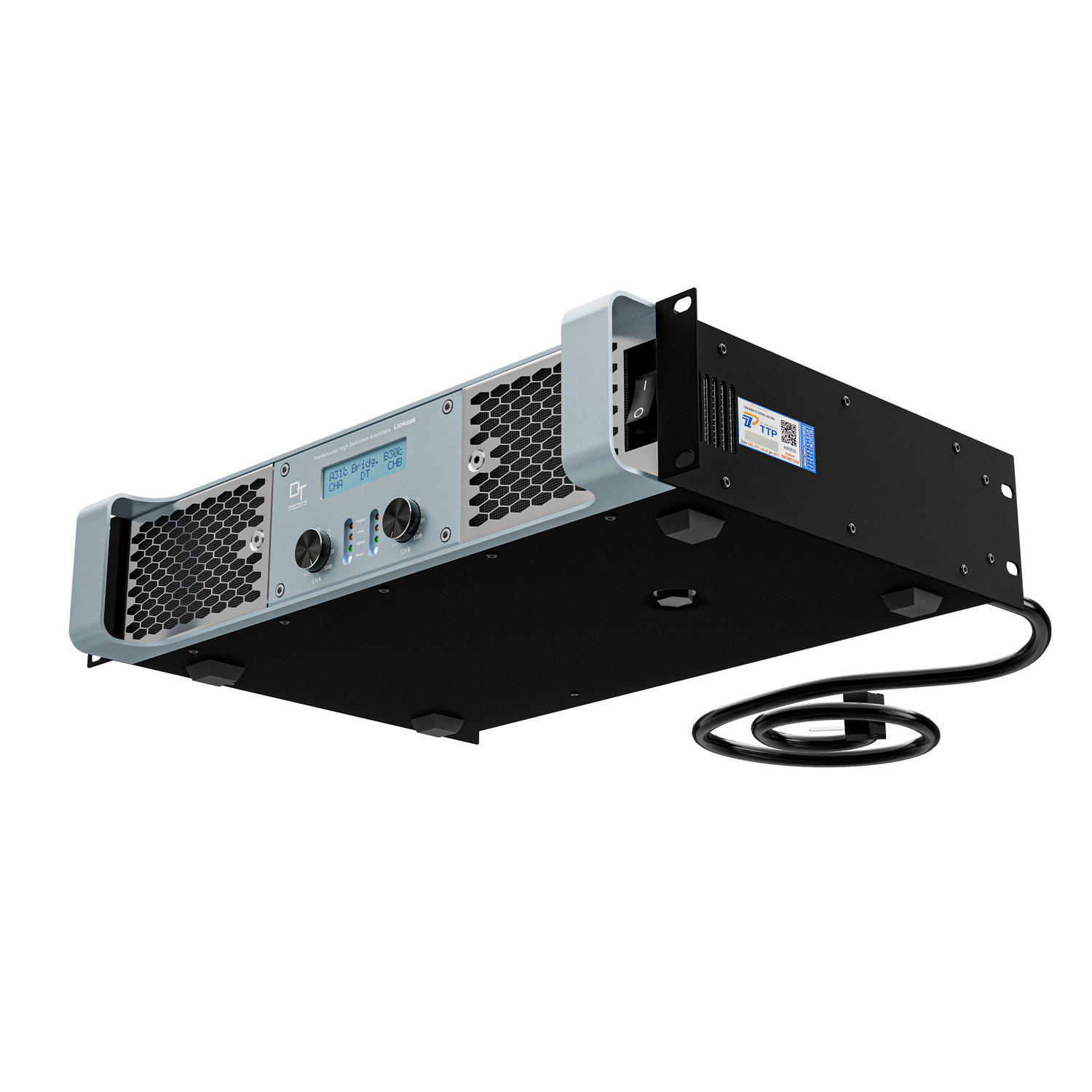 Ảnh sản phẩm Cục đẩy công suất 2 kênh DT Lion208 5