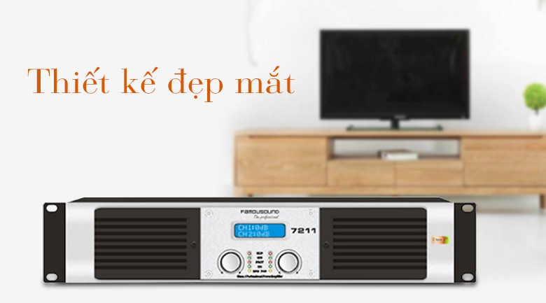 Cục đẩy Famousound 7211 | Thiết kế đẹp mắt