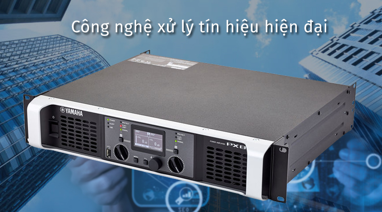 Cục đẩy Yamaha PX8 | Công nghệ xử lý tín hiệu hiện đại