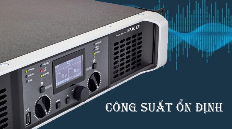 Cục đẩy Yamaha PX8 | Công suất ổn định