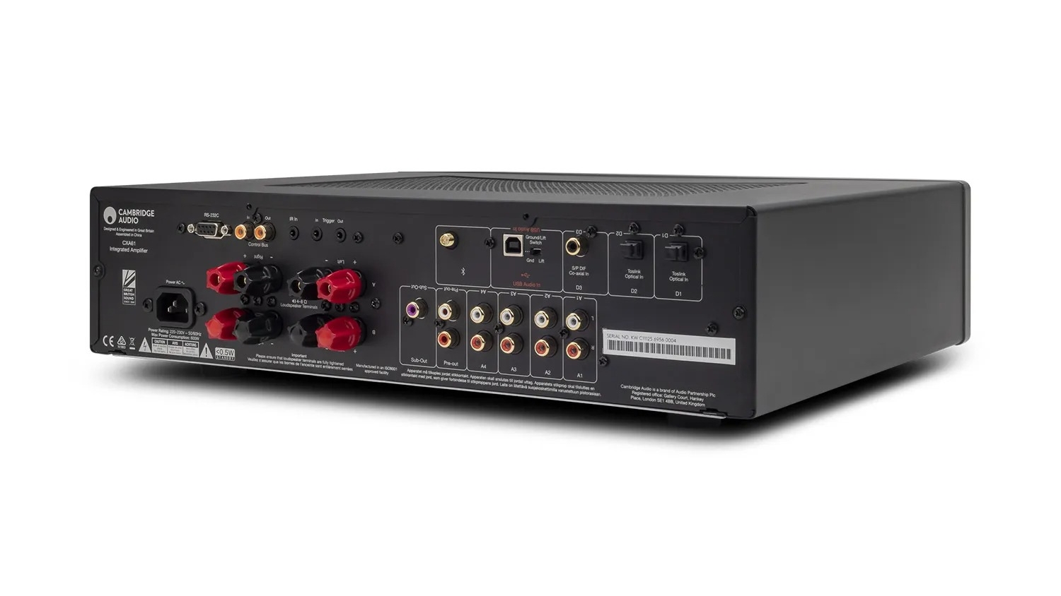 Mặt bên phải của AMPLY CAMBRIDGE CXA 61