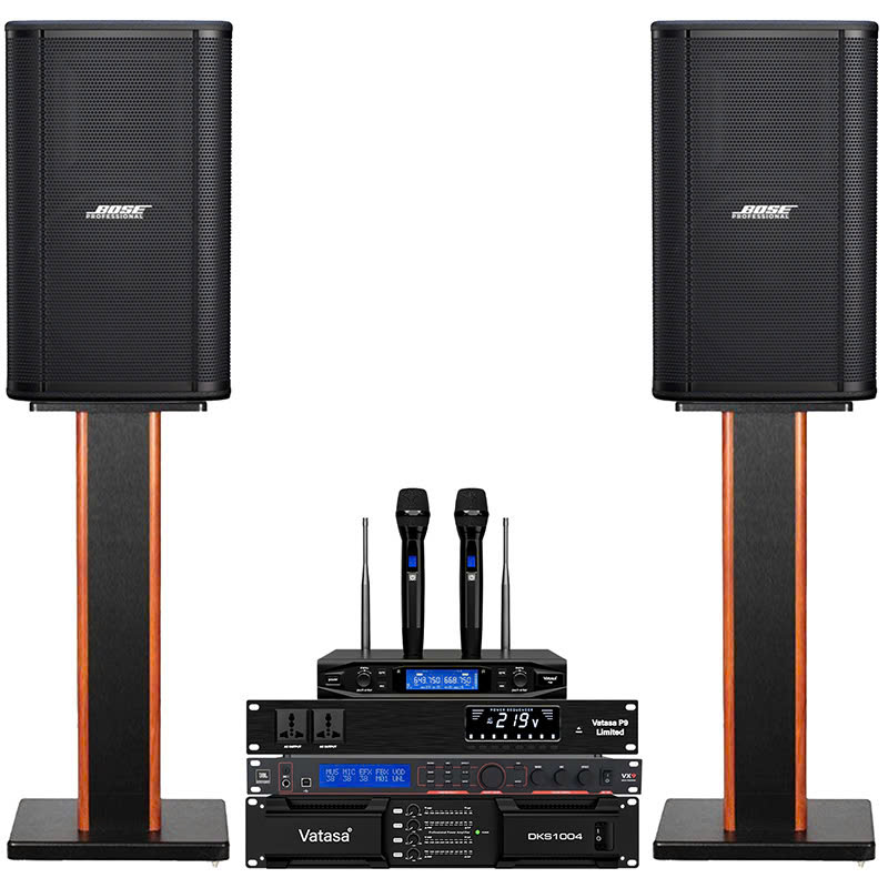 Dàn karaoke Bose TT452: (Bose ShowTime SK12, Vatasa T10, JBL VX9, Vatasa DKS1004 New, Vatasa P9 Limited)