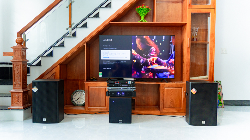 Ảnh sản phẩm Dàn Karaoke DT TT397: (DT Delta 15, Vatasa T500, Vatasa V6 Pro, Vatasa VA-2800, Paramax SUB-E30, Vatasa P9 Luxury) 2