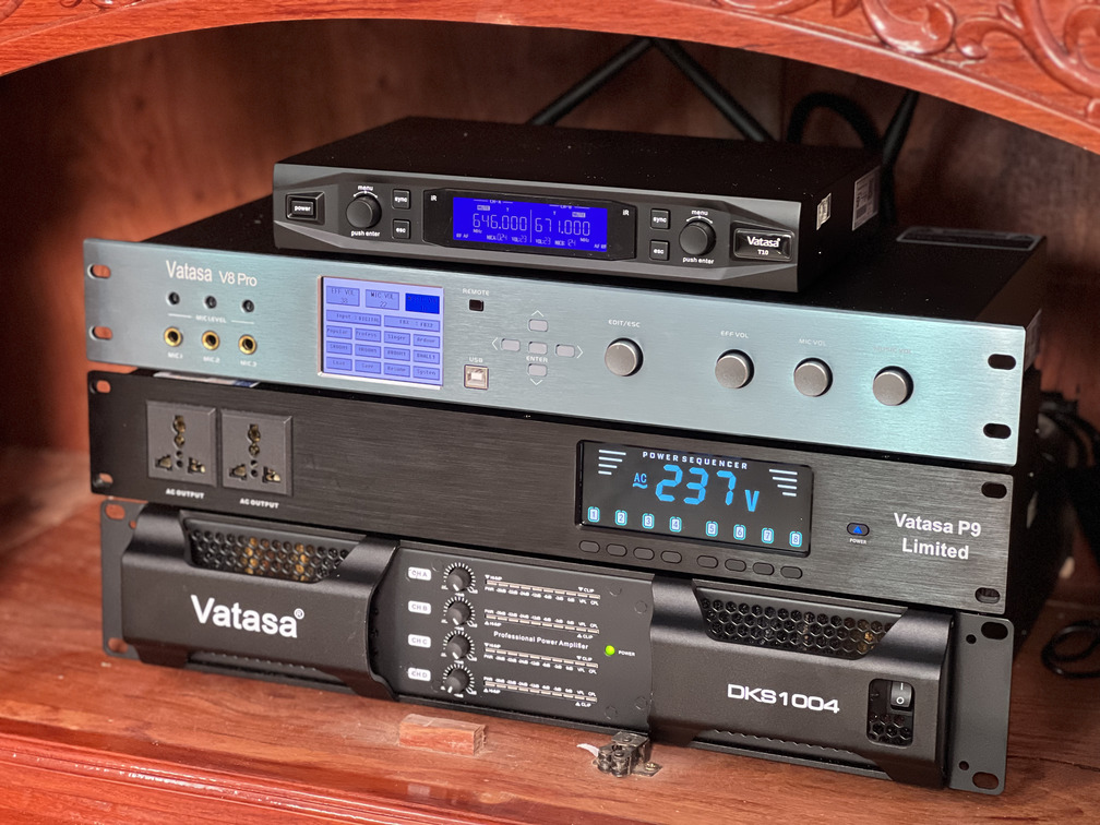Ảnh sản phẩm Dàn Karaoke DT TT401: (DT Alpha 12, Vatasa T10, Vatasa V8 Pro, Vatasa DKS1004 New, DT Delta115, Vatasa P9 Limited) 5