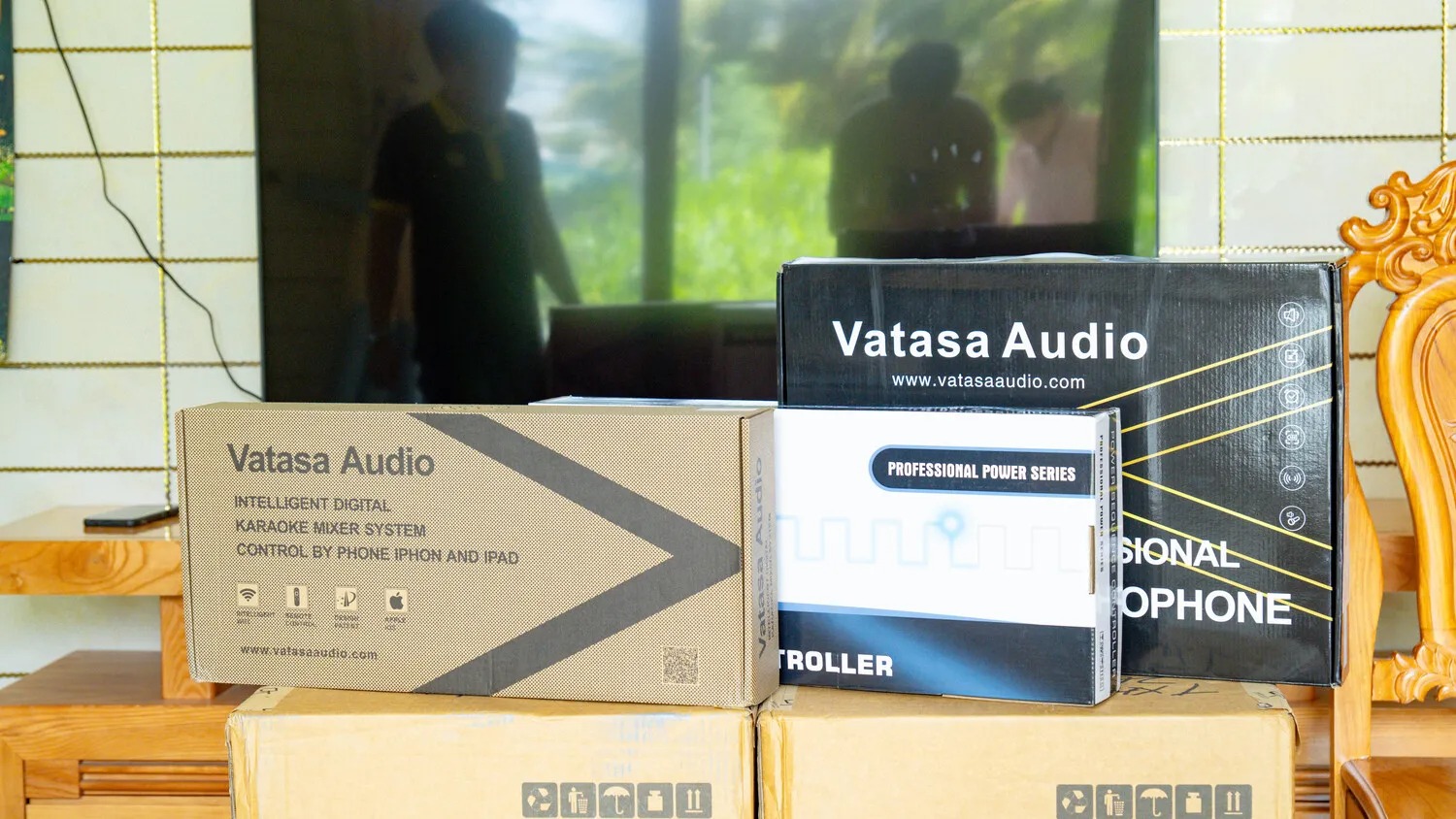 Ảnh sản phẩm Dàn karaoke DT TT186: (DT D2000, Vatasa T900 New, Vatasa V6 Pro, DT Lion406, DT Delta115, Vatasa P9 Luxury) 4