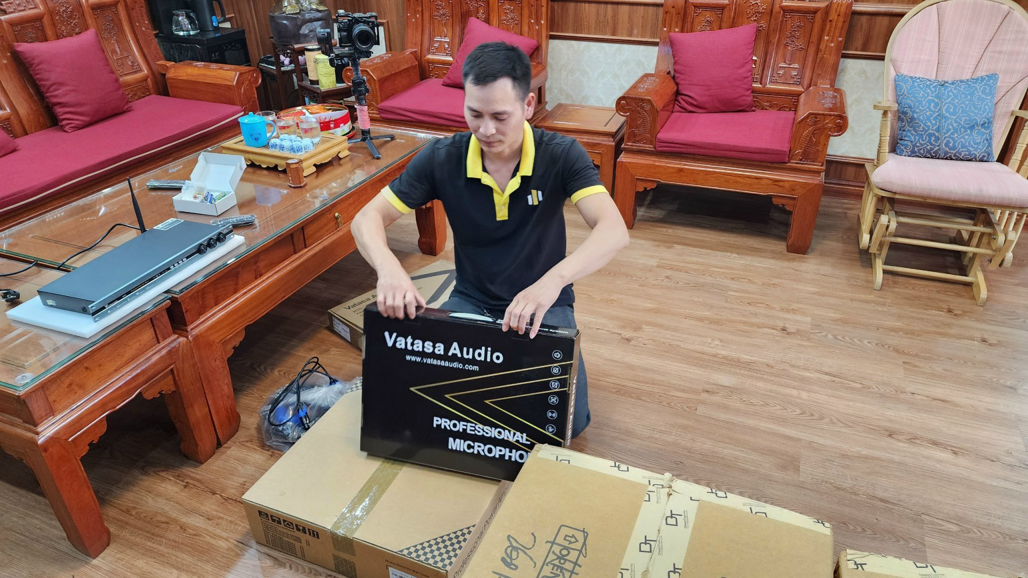 Ảnh sản phẩm Dàn karaoke DT TT248: (DT D2000, Vatasa T500, Vatasa V6 Pro, Vatasa VA-2600) 7