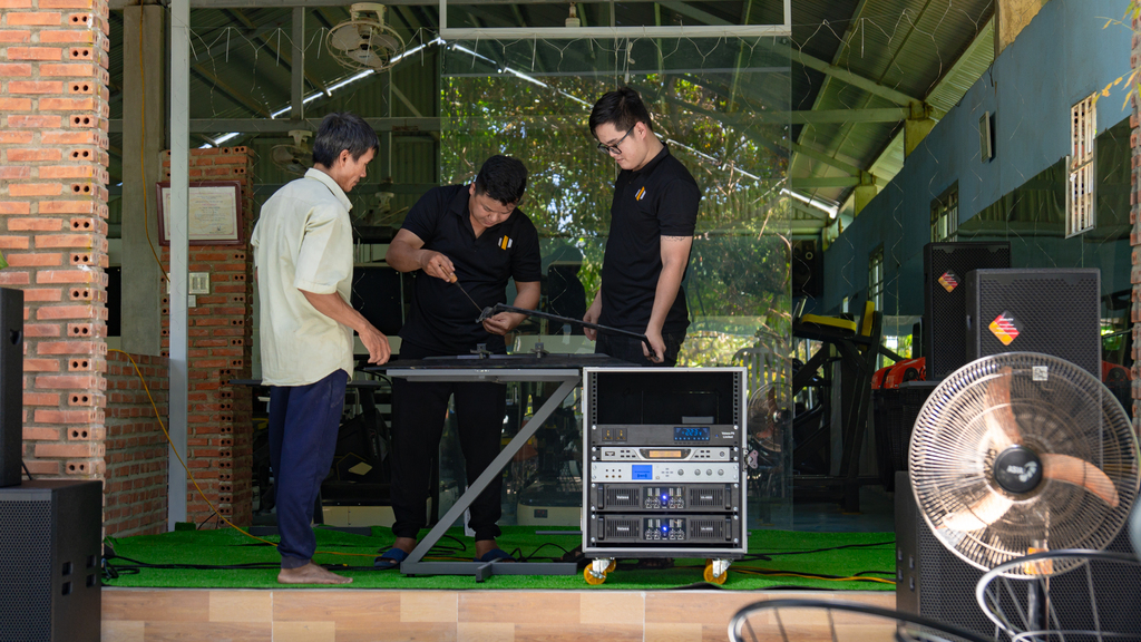 Trường Thành Audio lắp đặt Dàn Karaoke DT TT376 2