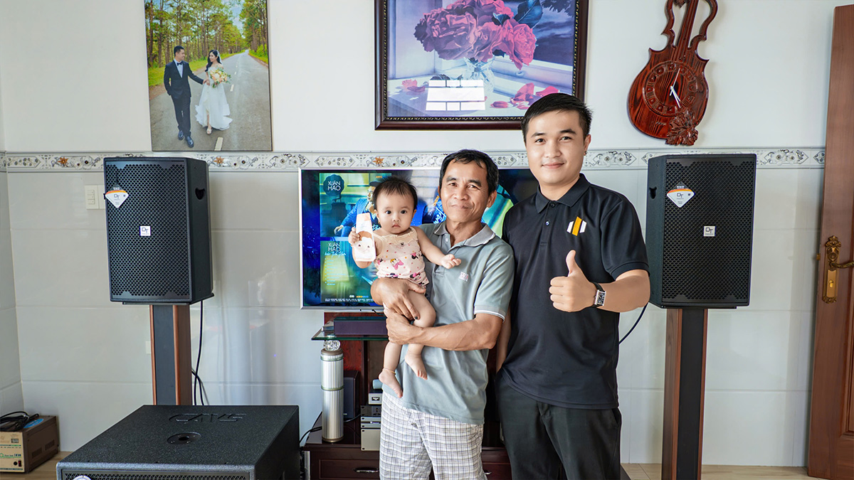 Trường Thành Audio lắp đặt Dàn karaoke DT TT436: (DT D2000, Vatasa T900 New, Vatasa V6 Pro, DT DH-208, CAVS CS115, Vatasa P9 Luxury)