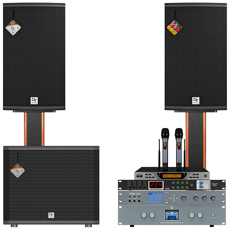 Dàn karaoke DT TT455: (DT Radius-12Pro, Vatasa T900 New, Vatasa V8 Pro, DT DH-410, DT Delta118, Vatasa P9 Luxury)