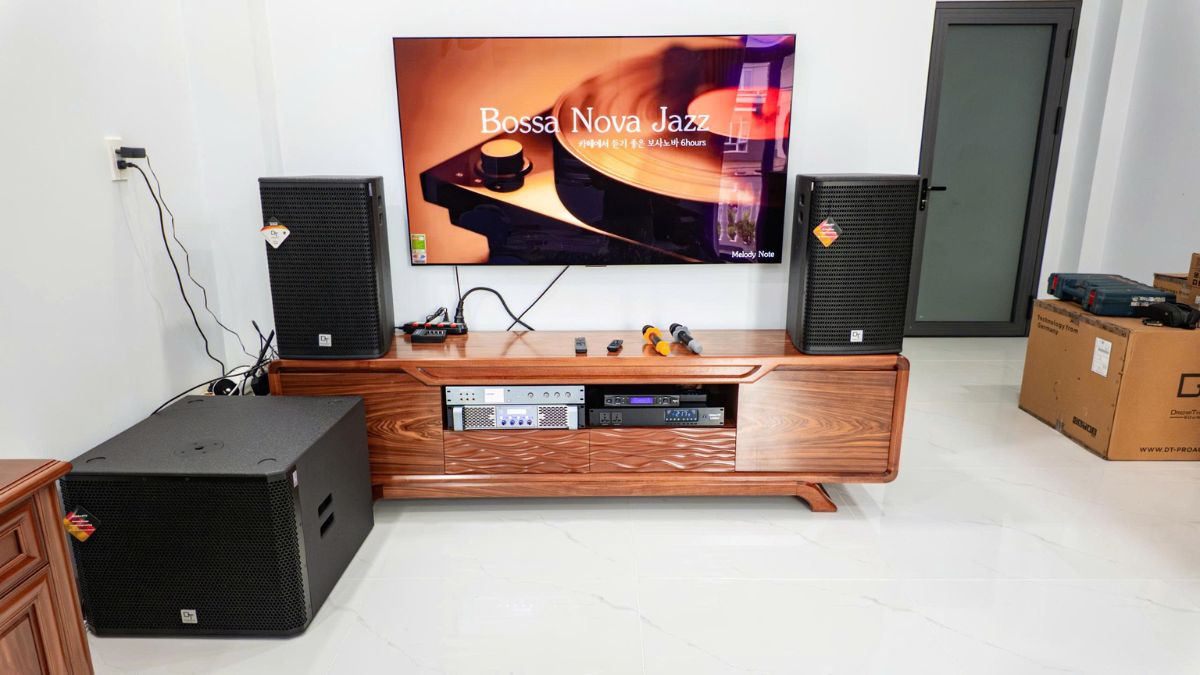 Ảnh sản phẩm Dàn karaoke DT TT458: (DT Alpha12, Vatasa T10, Vatasa V8 Pro, DT Lion406, DT Delta115, Vatasa P9 Limited) 1
