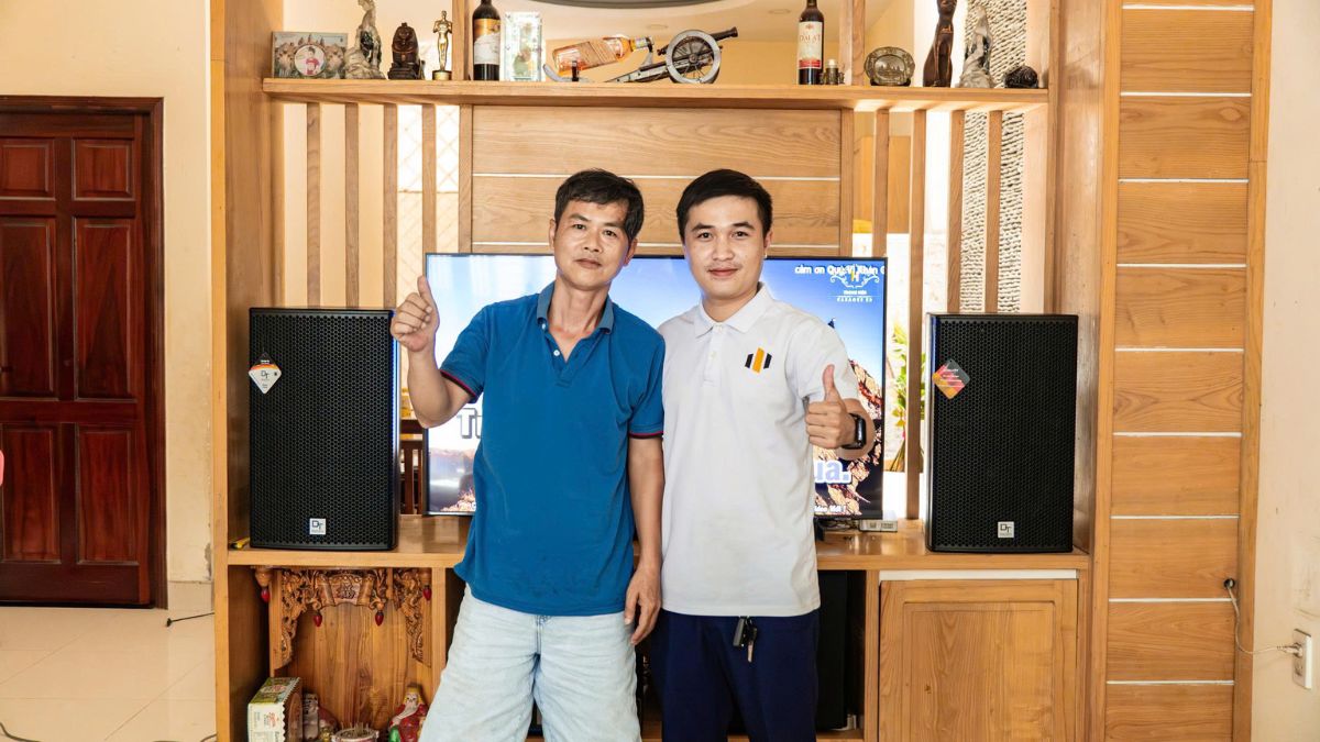 Trường Thành Audio lắp đặt Dàn karaoke DT TT462: (DT Radius-12Pro, Vatasa HC600, Nex 12)