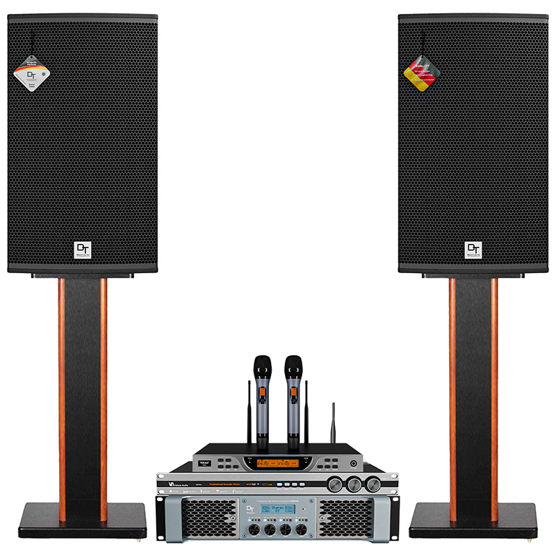 Dàn karaoke DT TT464: (DT Radius-12Pro, Vatasa T900 New, Vatasa V6 Pro, DT Lion408)