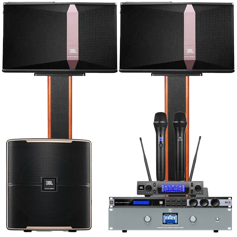 Dàn karaoke JBL TT440: (JBL Ki512, JBL VM300, JBL KX190, DT DH-206, JBL Pasion 12SP)