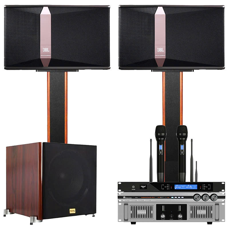 Dàn karaoke JBL TT471: (JBL Ki512, Vatasa T500, Vatasa V6 Pro, Vatasa VA-2600, Nex 12)