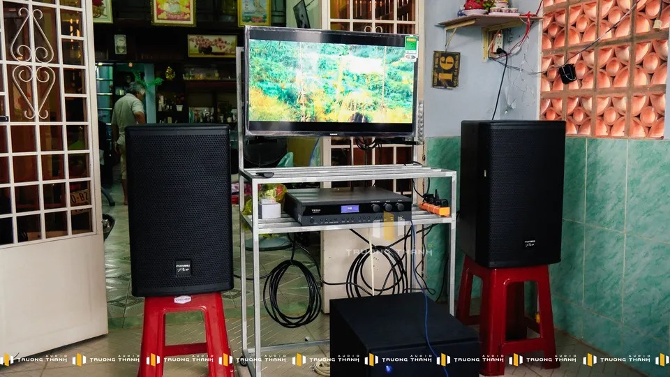 Ảnh sản phẩm Dàn Karaoke Paramax TT212: (Paramax PRO V30, Vatasa Bla600 New, Paramax Sub-E30) 10