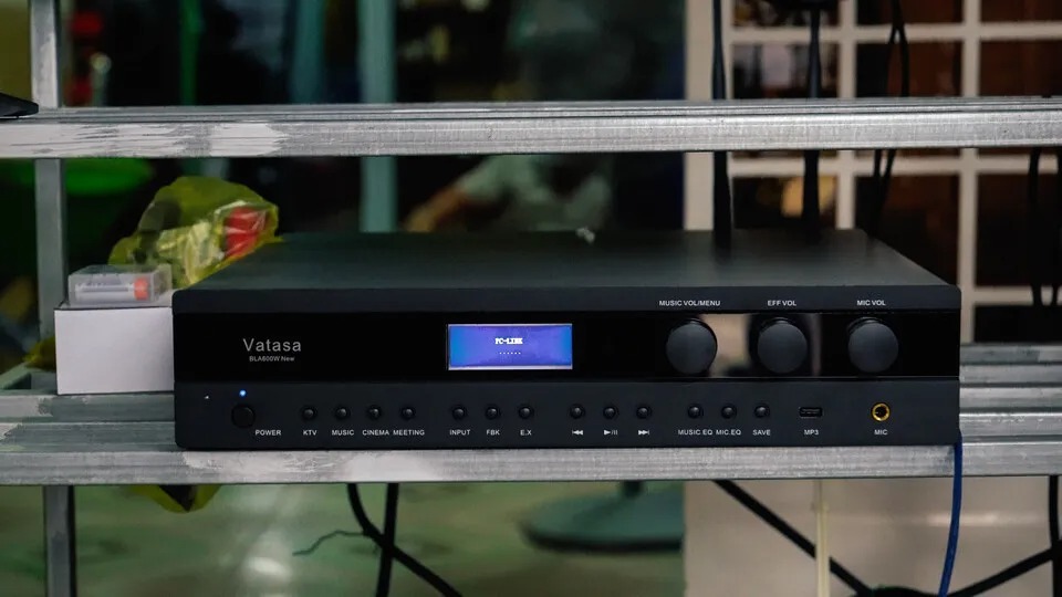 Ảnh sản phẩm Dàn Karaoke Paramax TT212: (Paramax PRO V30, Vatasa Bla600 New, Paramax Sub-E30) 8