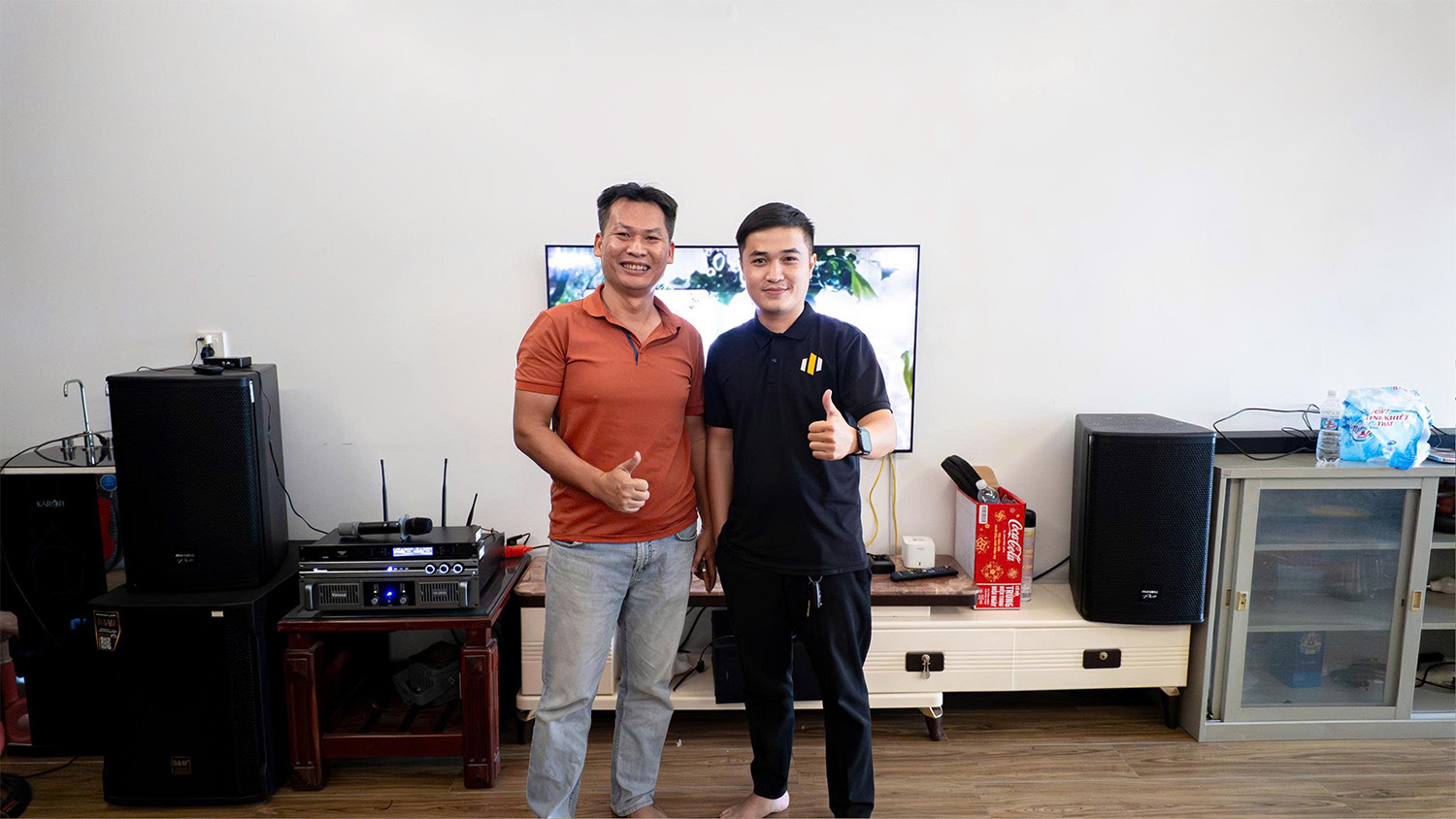 Trường Thành Audio lắp đặt Dàn karaoke Paramax TT327