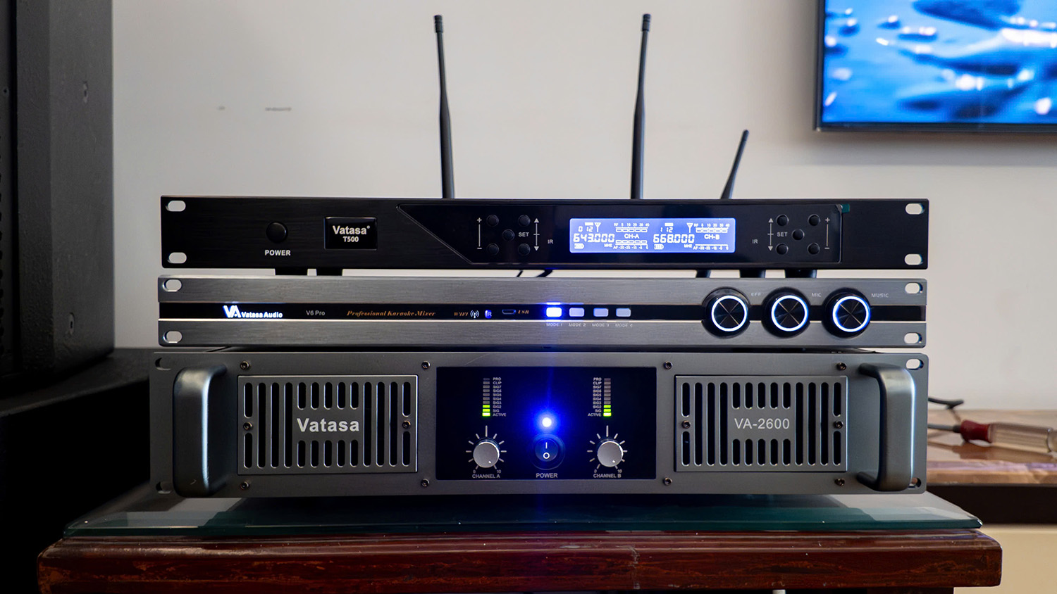 Bộ xử lý tín hiệu của Dàn karaoke Paramax TT327
