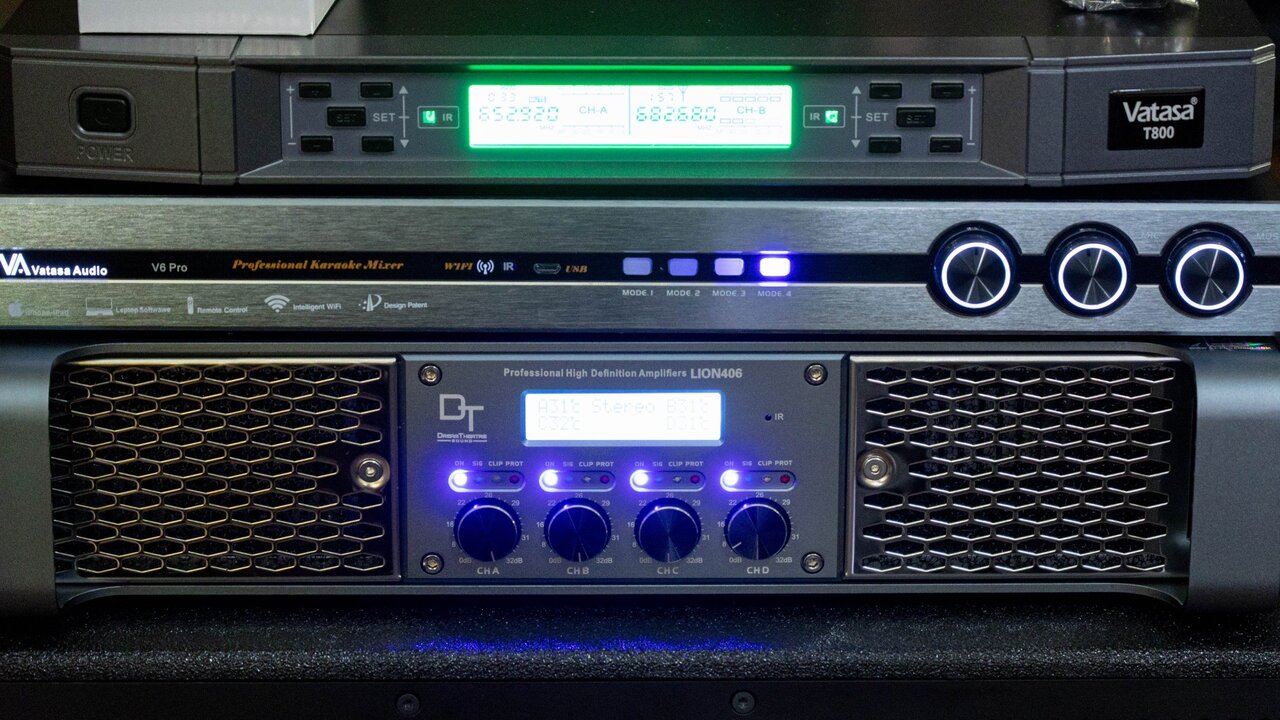 Ảnh sản phẩm Dàn karaoke DT TT148: (DT Alpha 12, Vatasa T800, Vatasa V6 Pro, DT Lion406, DT Delta115) 20