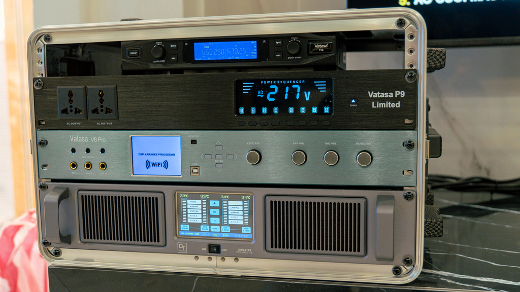 Ảnh sản phẩm Dàn karaoke HK TT389: (HK Audio Linear 5 112F, Vatasa T10, Vatasa V8 Pro, DT Lion4700, DT Alpha118, Vatasa P9 Limited) 10