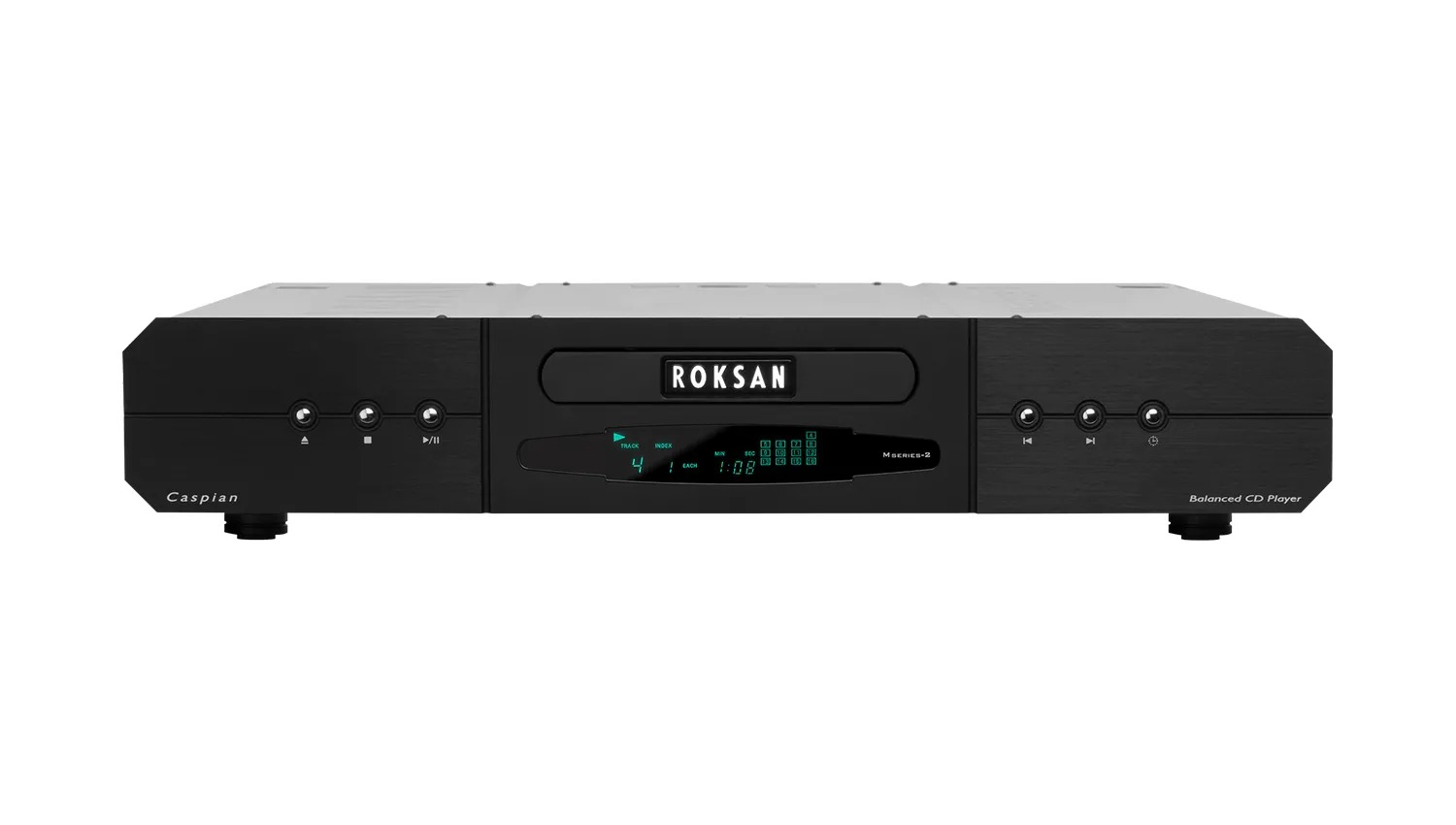 Mặt trước của Đầu CD Roksan Caspian màu đen