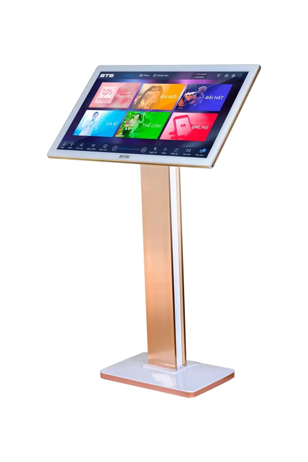 Ảnh sản phẩm Đầu Karaoke Liền Màn Hình BTE E688 (4TB) Online 17