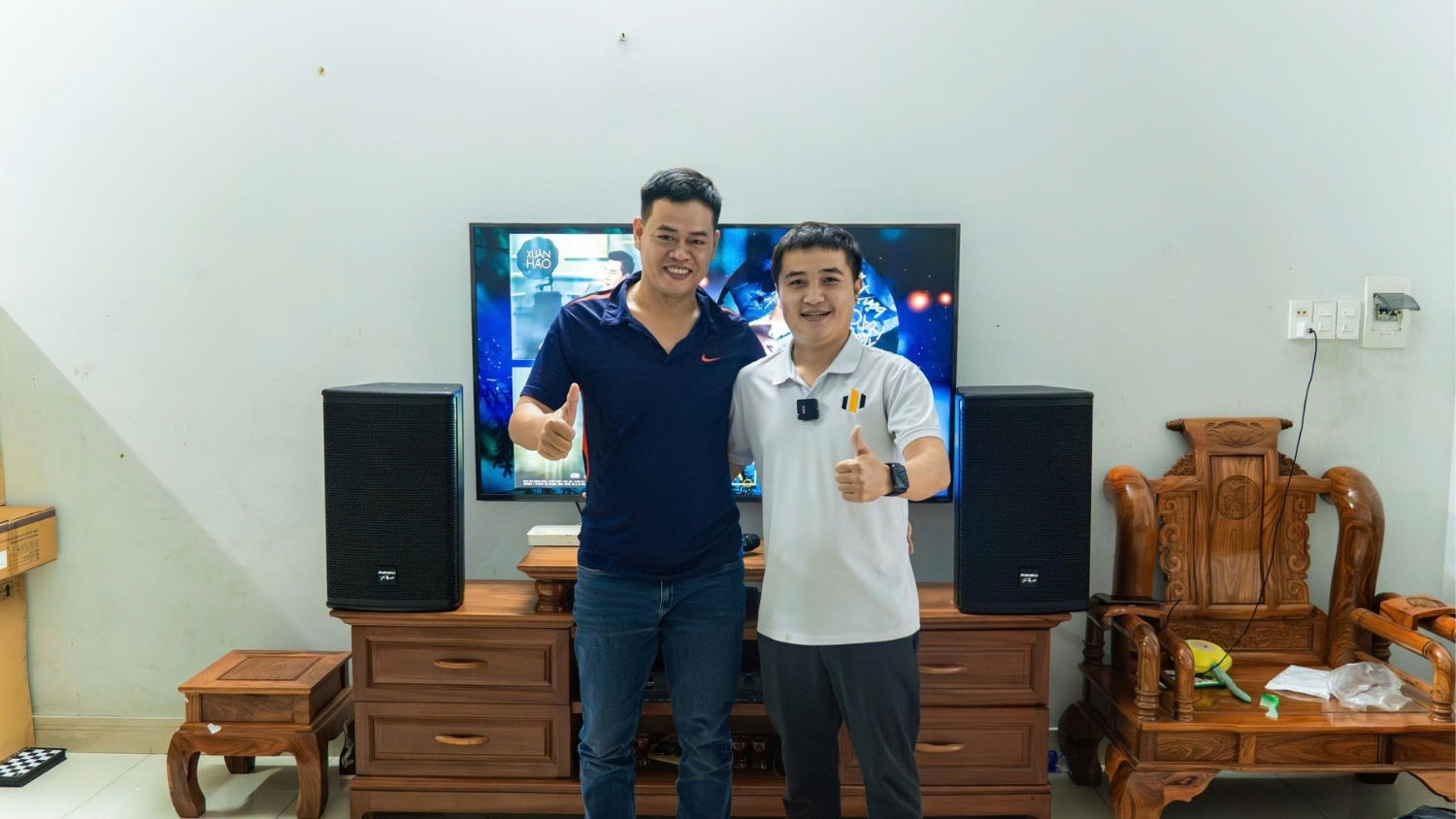 Nhẹ Nhàng Đầu Tư Combo Loa Paramax + Amply Vatasa Bla400 New Có Ngay Dàn Hay