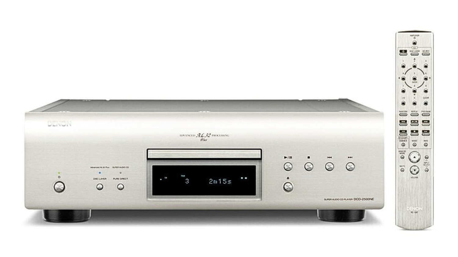 Mặt trước của Đầu Denon DCD-2500NE