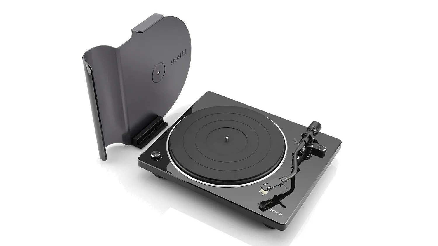 Mặt trước của Đầu đĩa than Denon DP-400