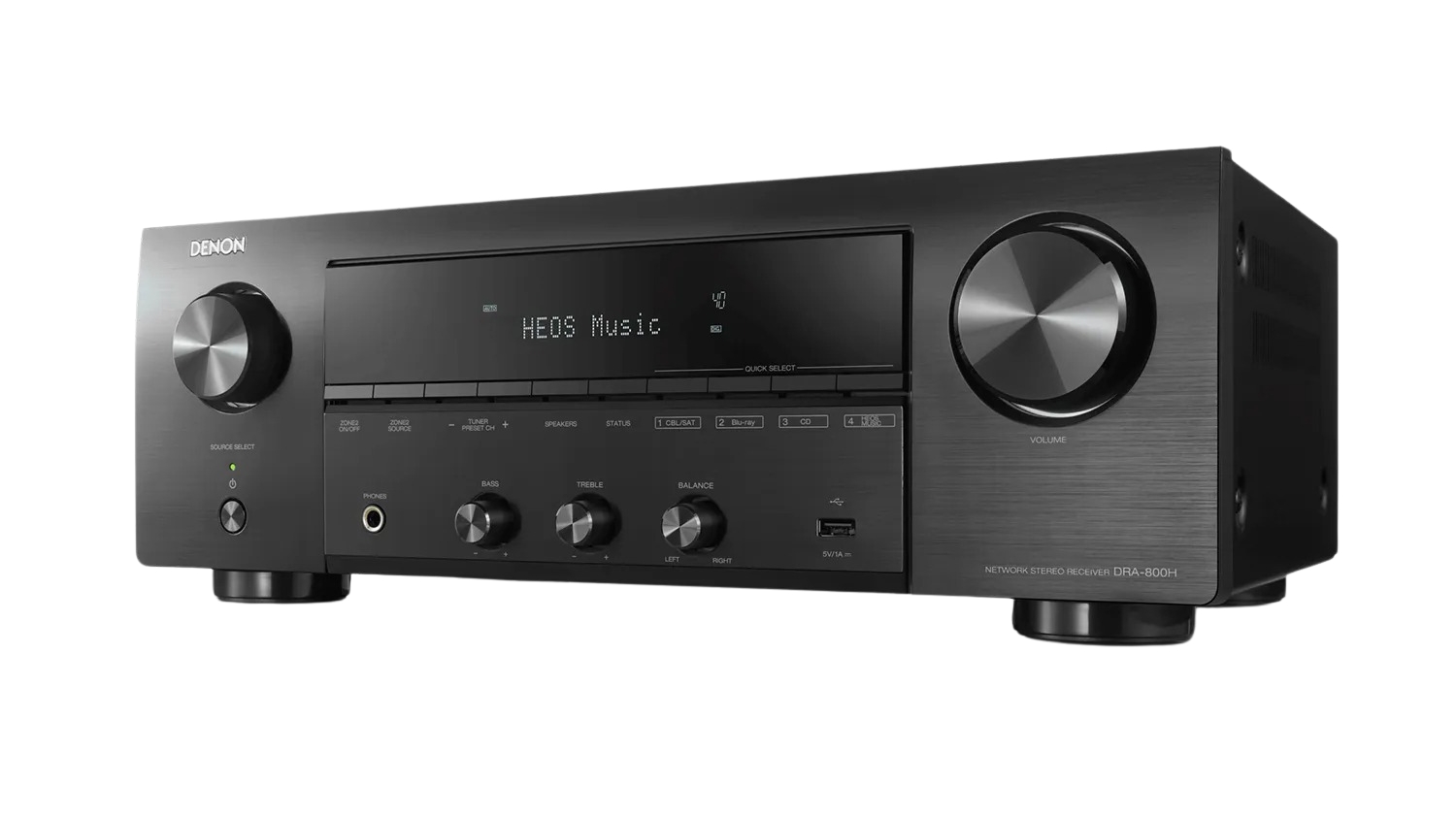 Mặt bên của AMPLY DENON DRA-800H