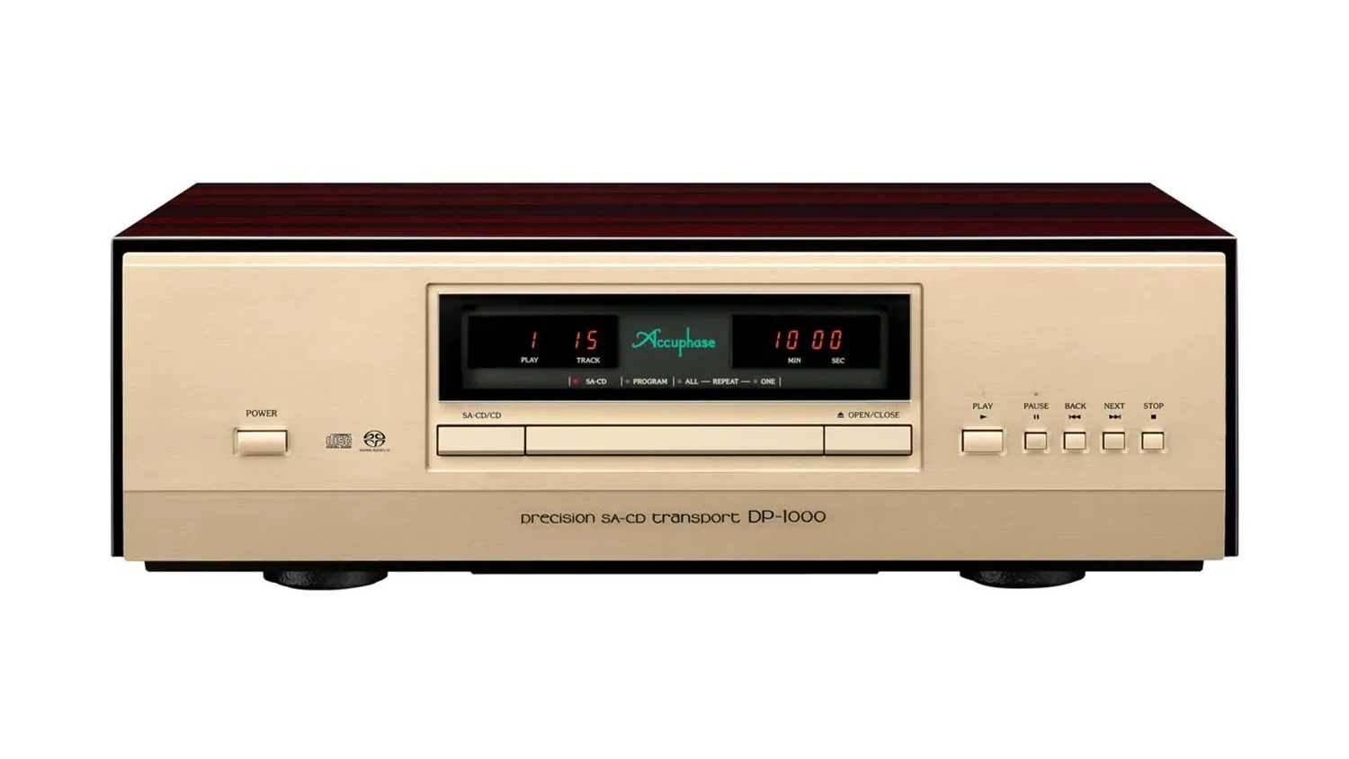 Mặt trước của Accuphase DP-1000