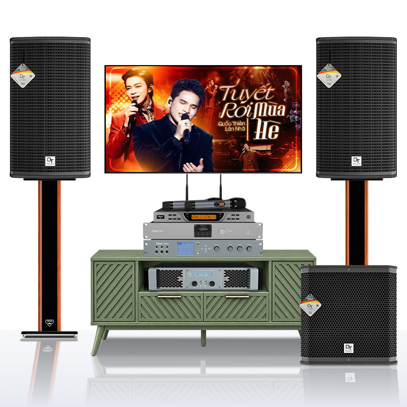 Dàn karaoke DT TT446: (DT Alpha10, Vatasa T900 New, Vatasa V8 Pro, DT Lion206, DT Delta-112AT, Vatasa PW8)