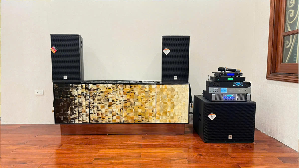 Dàn karaoke DT TT269: (DT Alpha12, Vatasa T10, Vatasa V8 Pro, DT Lion406, DT Delta118, Vatasa P9 Limited, Pro 4TB, VietK 22 inch) hình thực tế