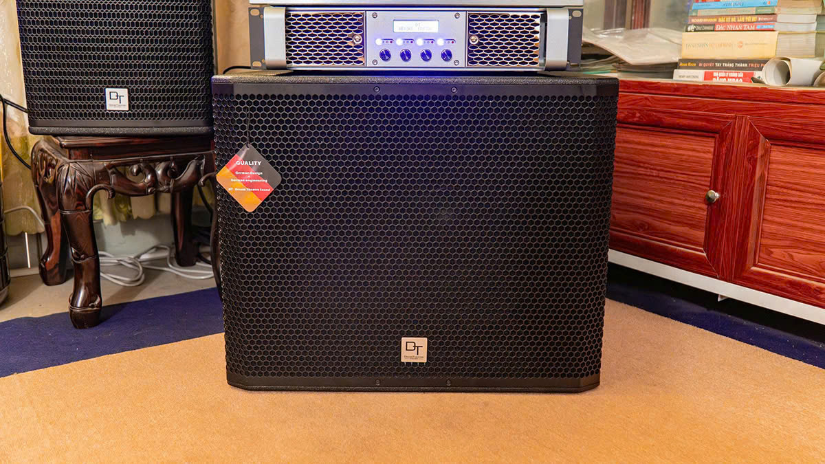 loa sub dt delta115 của Dàn Karaoke DT TT344: (DT Alpha12, Vatasa T900 New, Vatasa V8Pro, DT Lion406, DT Delta115, Vatasa P9 Limited)