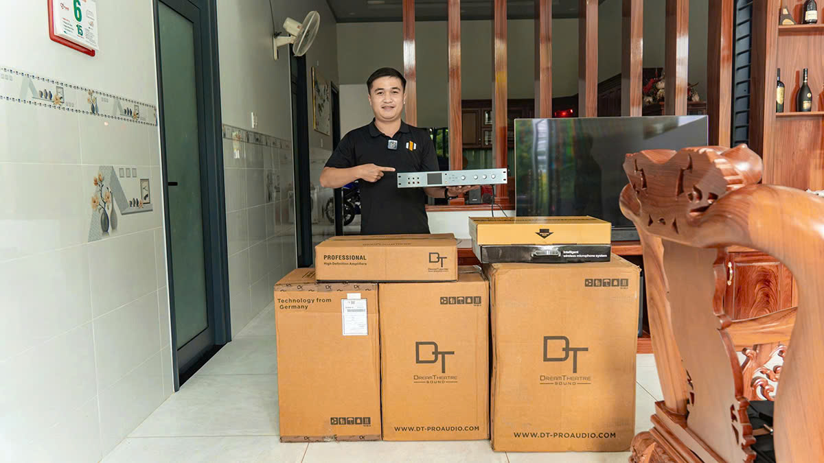 vỏ thùng thiết bị của Dàn Karaoke DT TT142: (DT Alpha12, Vatasa T900, Vatasa V8Pro, DT Lion406, DT Sigma115)