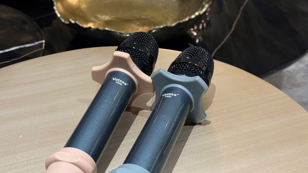 micro không dây của Dàn karaoke DT TT475: (2 DT Alpha12, Vatasa T900 New, Vatasa V8 Pro, DT Lion206, DT Lion406, DT Delta118, Vatasa PW8, VietK 4K Plus 4TB, VietK 22inch)
